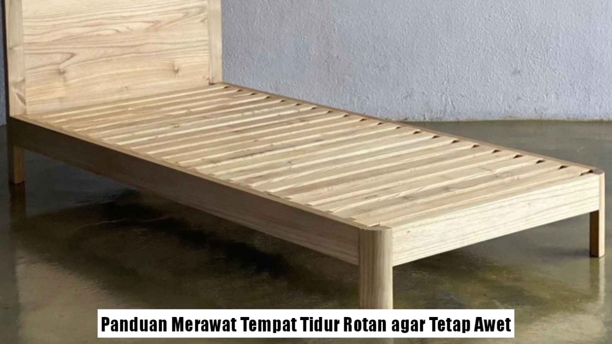 Tempat Tidur Rotan